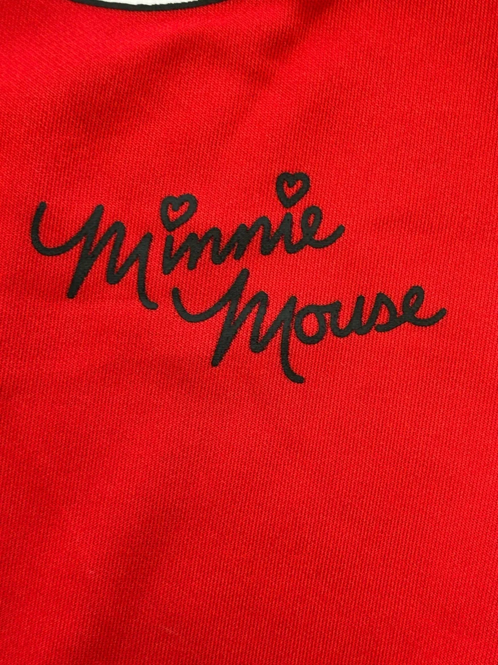 Disney Minnie Mouse Girls XXL 18 Hooded Dress Costume Red Polka Dot Silver Bow